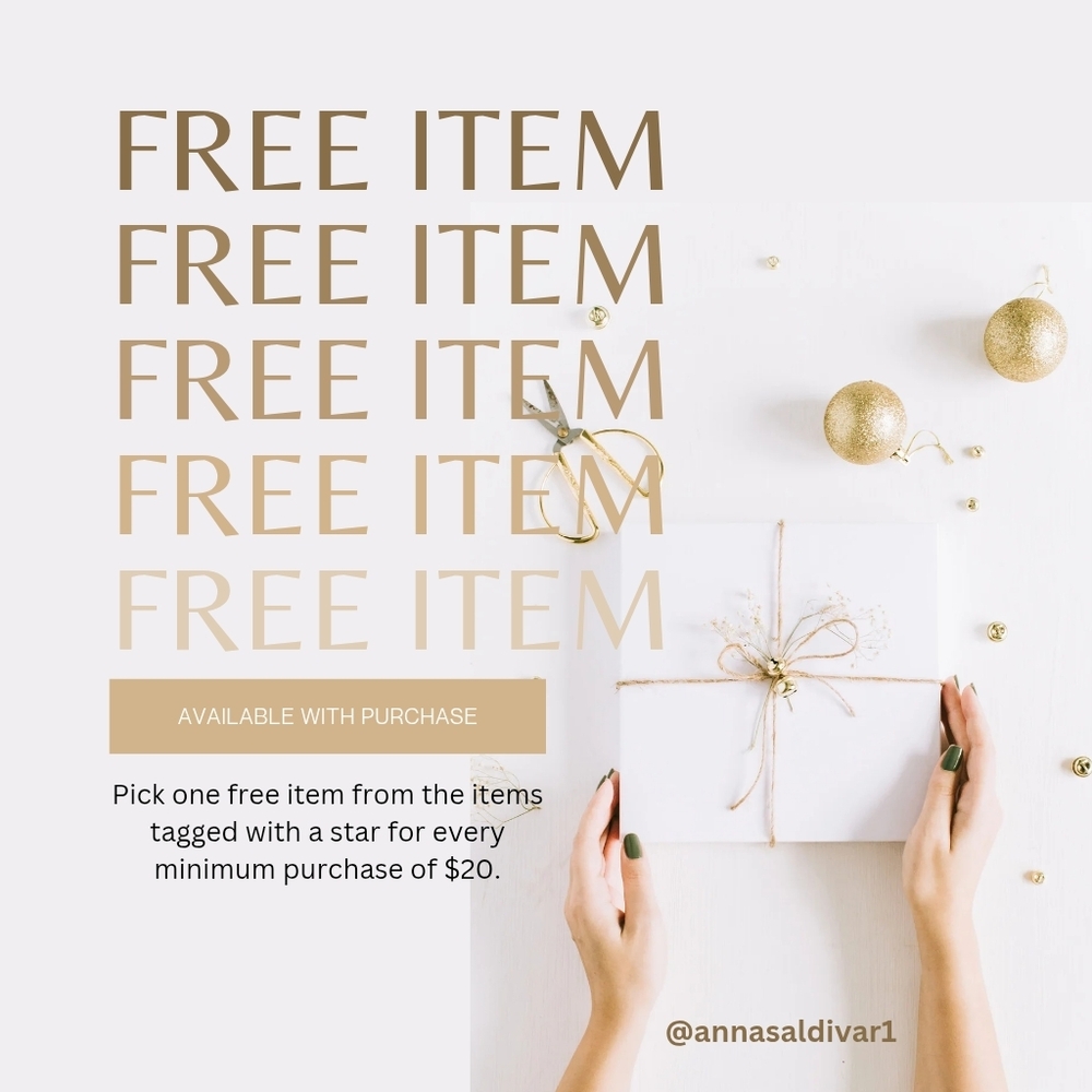 Free Items with Purchase